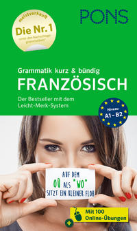 Vorderes Coverbild PONS Grammatik kurz & bündig Französisch