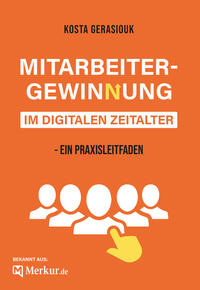 Vorderes Coverbild Mitarbeitergewinnung im digitalen Zeitalter
