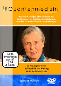 Vorderes Coverbild Quantenmedizin Dr. med. Uecker - Spiritualität und Heilung in der ärztlichen Praxis
