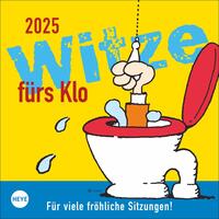 Vorderes Coverbild Witze fürs Klo Kalender 2025