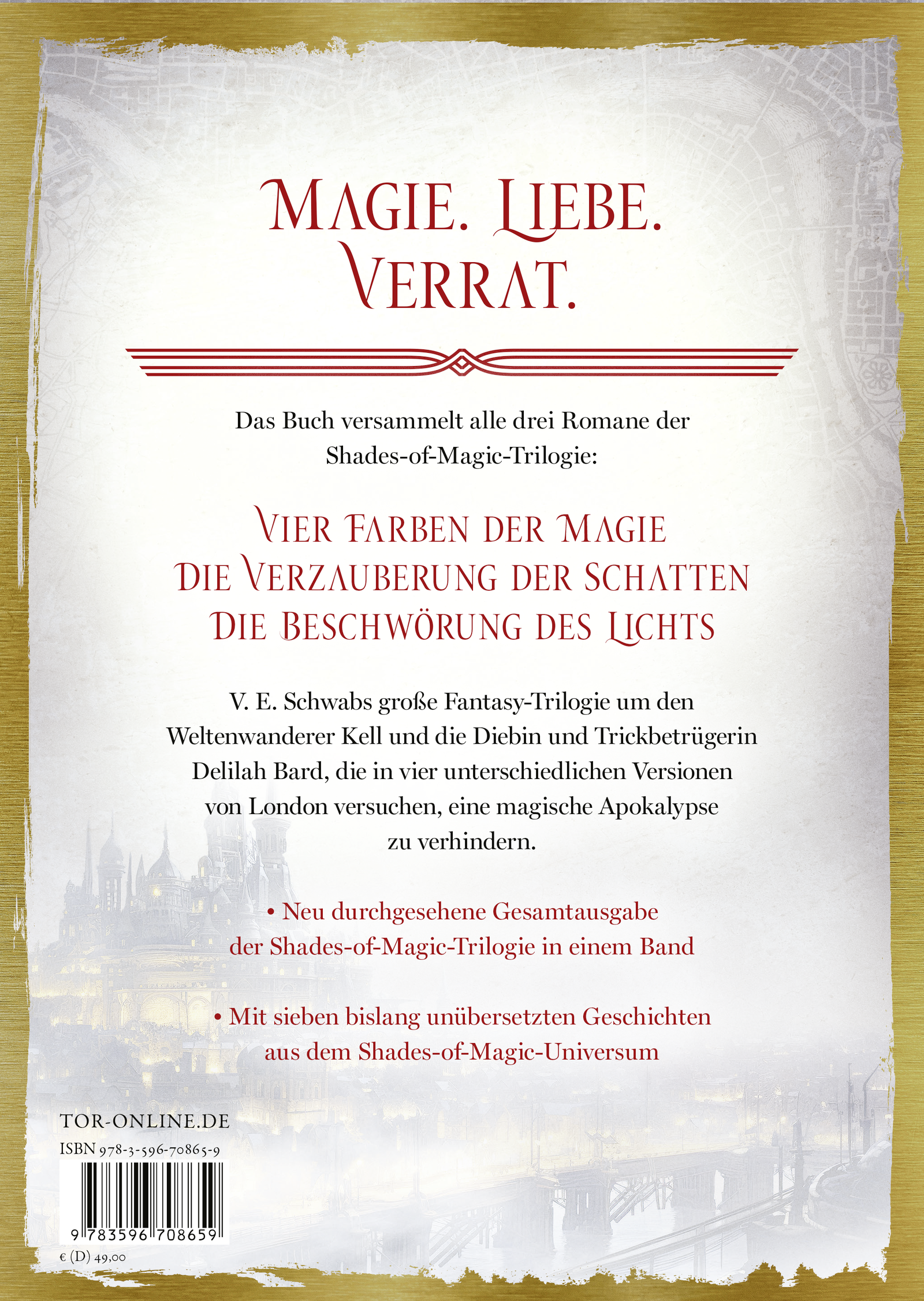 Rückseitencover Shades of Magic