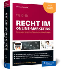 Vorderes Coverbild Recht im Online-Marketing