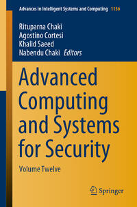 Vorderes Coverbild Advanced Computing and Systems for Security