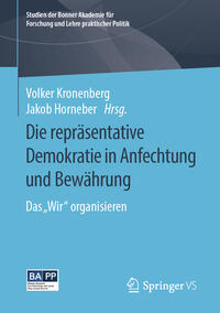 Vorderes Coverbild Die repräsentative Demokratie in Anfechtung und Bewährung