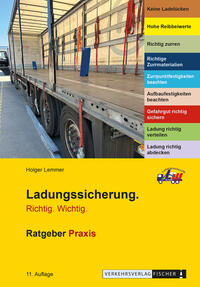 Vorderes Coverbild Ladungssicherung Richtig Wichtig - Ratgeber Praxis