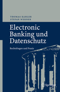 Vorderes Coverbild Electronic Banking und Datenschutz