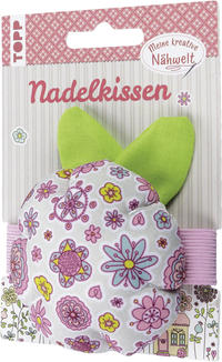 Vorderes Coverbild Nähwelt Nadelkissen Blume