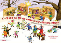 Vorderes Coverbild Klara und die Mäuse entdecken die Weihnachtszeit