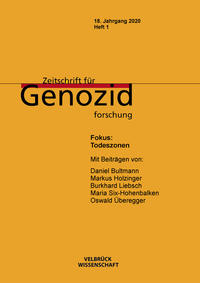 Vorderes Coverbild Zeitschrift für Genozidforschung. 18. Jg. 2020, Heft 1
