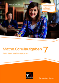 Vorderes Coverbild Mathe.Training / mathe.delta BY Schulaufgaben 7