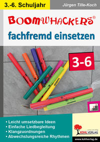 Vorderes Coverbild Boomwhackers fachfremd einsetzen / Klasse 3-6