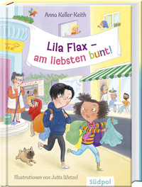 Vorderes Coverbild Lila Flax – am liebsten bunt!