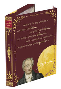 Vorderes Coverbild Notizzettelbox »Goethe«