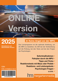 Vorderes Coverbild <p></p><b>Keine Angst vor der MPU 2025<b><p></p>