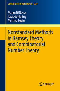 Vorderes Coverbild Nonstandard Methods in Ramsey Theory and Combinatorial Number Theory