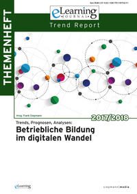 Vorderes Coverbild eLearning Journal - Trend Report 2017/2018