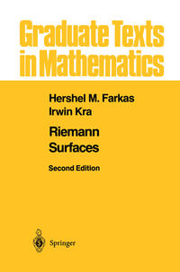 Vorderes Coverbild Riemann Surfaces