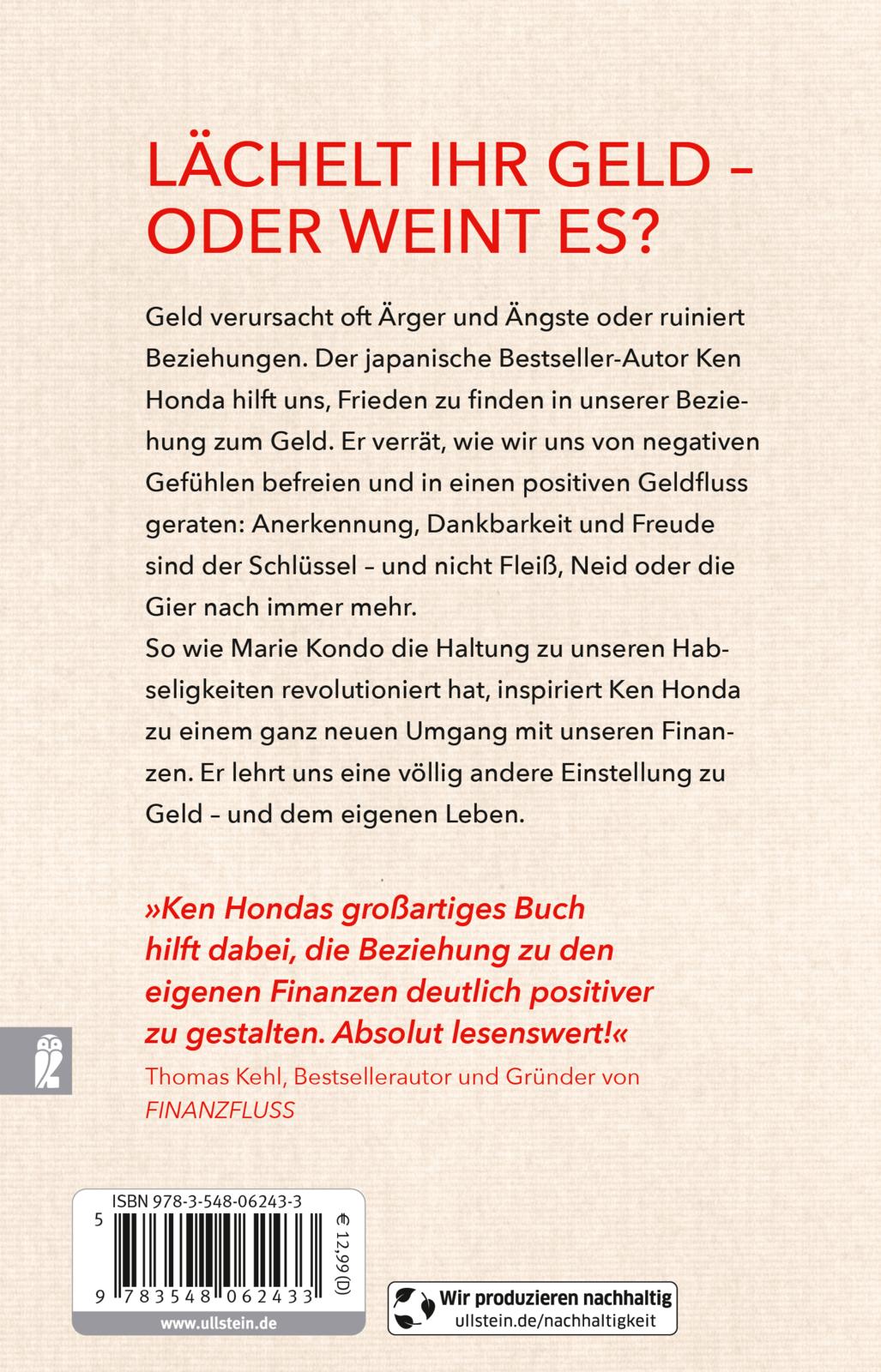 Rückseitencover Happy Money