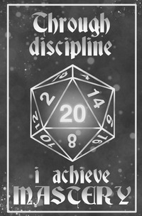 Vorderes Coverbild D&amp;D Notizbuch Kämpfer