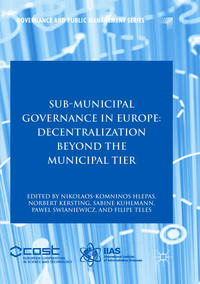 Vorderes Coverbild Sub-Municipal Governance in Europe