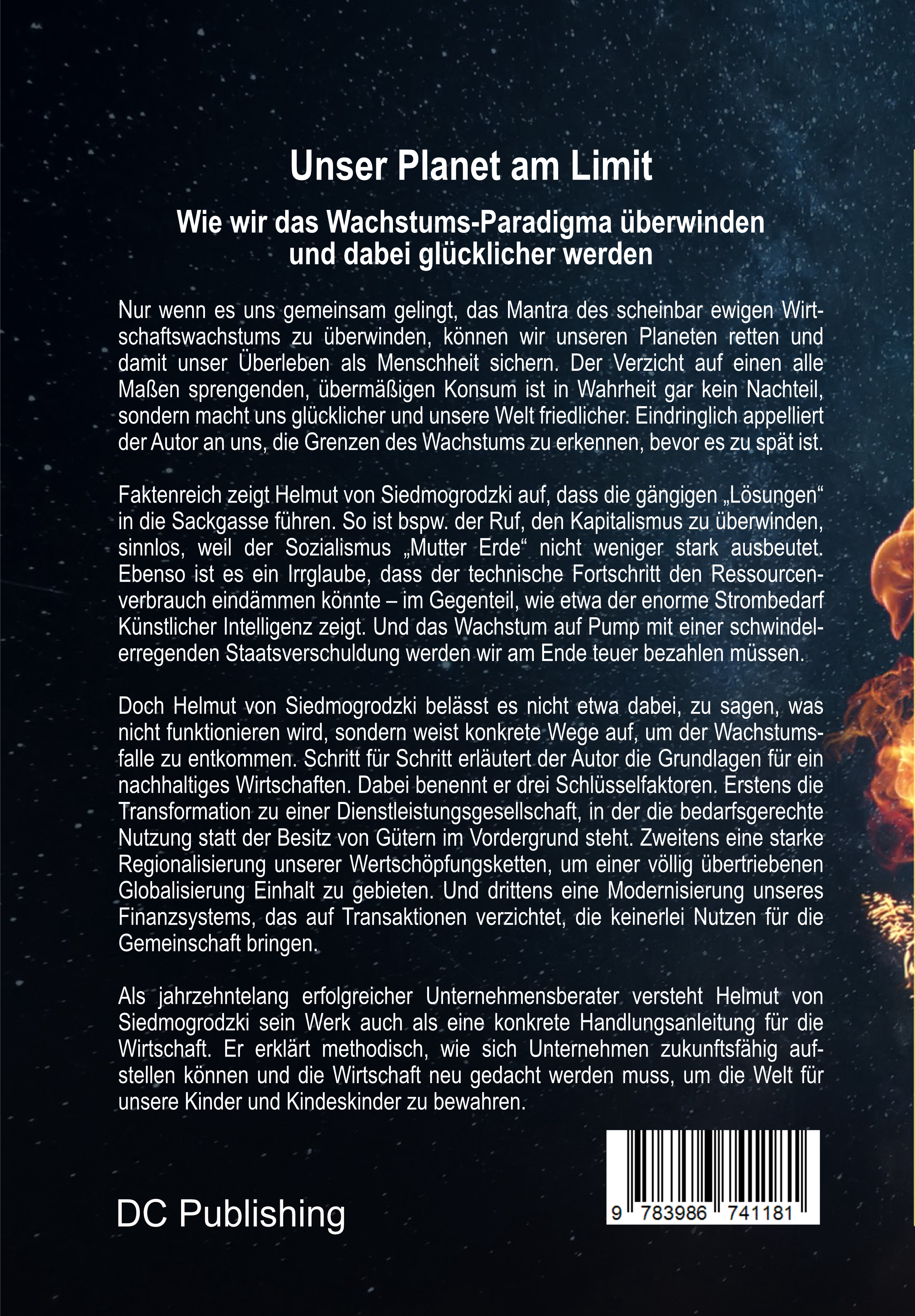 Rückseitencover Unser Planet am Limit