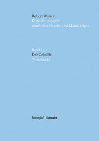 Vorderes Coverbild Der Gehülfe