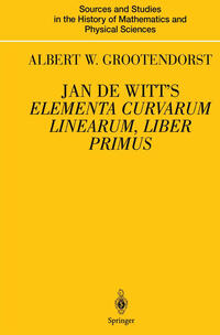 Vorderes Coverbild Jan de Witt’s Elementa Curvarum Linearum, Liber Primus