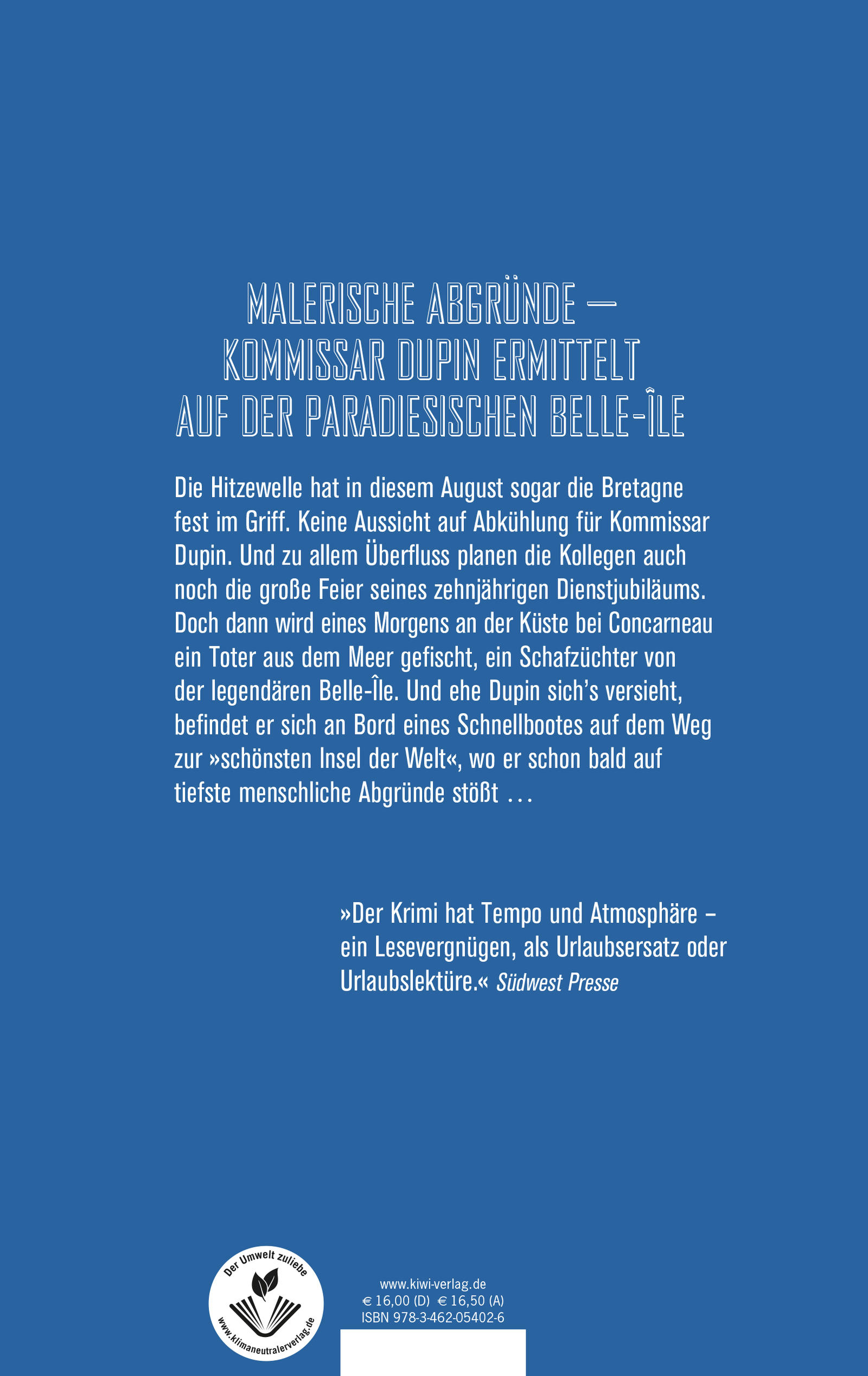 Rückseitencover Bretonische Idylle