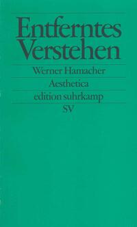Vorderes Coverbild Entferntes Verstehen