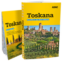 Vorderes Coverbild ADAC Reiseführer plus Toskana