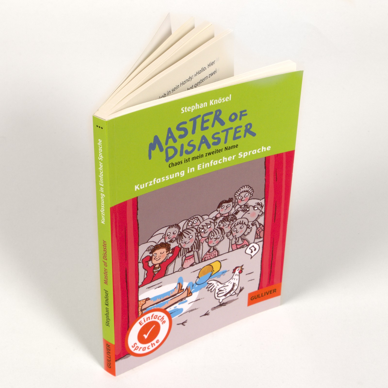 Anderes Coverbild Kurzfassung in Einfacher Sprache. Master of Disaster