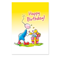 Vorderes Coverbild Oups Postkarte Geburtstag