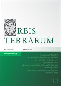 Vorderes Coverbild Orbis Terrarum 13 (2015)