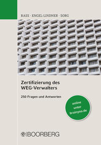 Vorderes Coverbild Zertifizierung des WEG-Verwalters