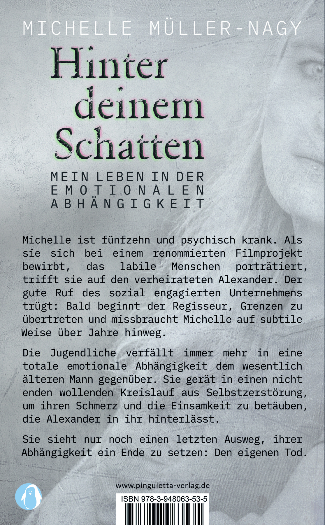 Rückseitencover Hinter deinem Schatten
