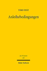 Vorderes Coverbild Anleihebedingungen