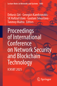 Vorderes Coverbild Proceedings of International Conference on Network Security and Blockchain Technology