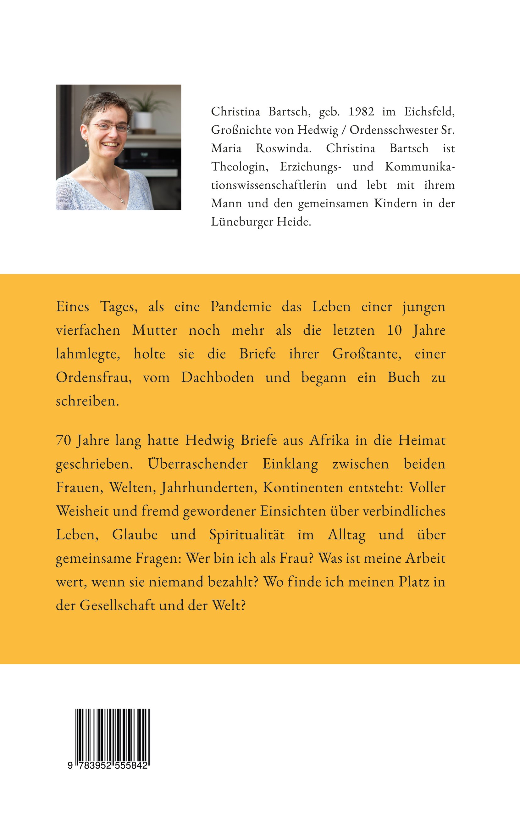 Rückseitencover Frausein in zwei Welten