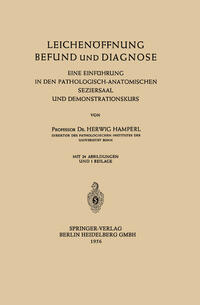 Vorderes Coverbild Leichenöffnung Befund und Diagnose