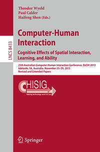 Vorderes Coverbild Computer-Human Interaction. Cognitive Effects of Spatial Interaction, Learning, and Ability