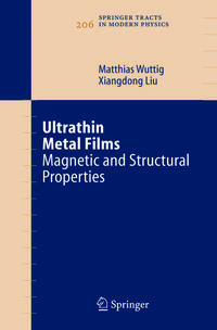 Vorderes Coverbild Ultrathin Metal Films