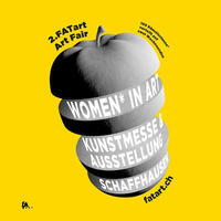 Vorderes Coverbild 2. FATart Fair, Women in arts Katalog 2019. Ausstellungskatalog