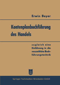 Vorderes Coverbild Kontenplanbuchführung des Handels