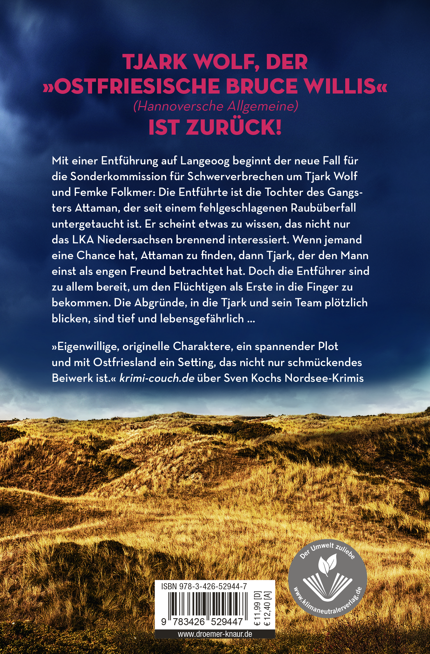 Rückseitencover Dünensturm