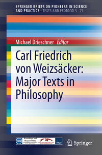Vorderes Coverbild Carl Friedrich von Weizsäcker: Major Texts in Philosophy