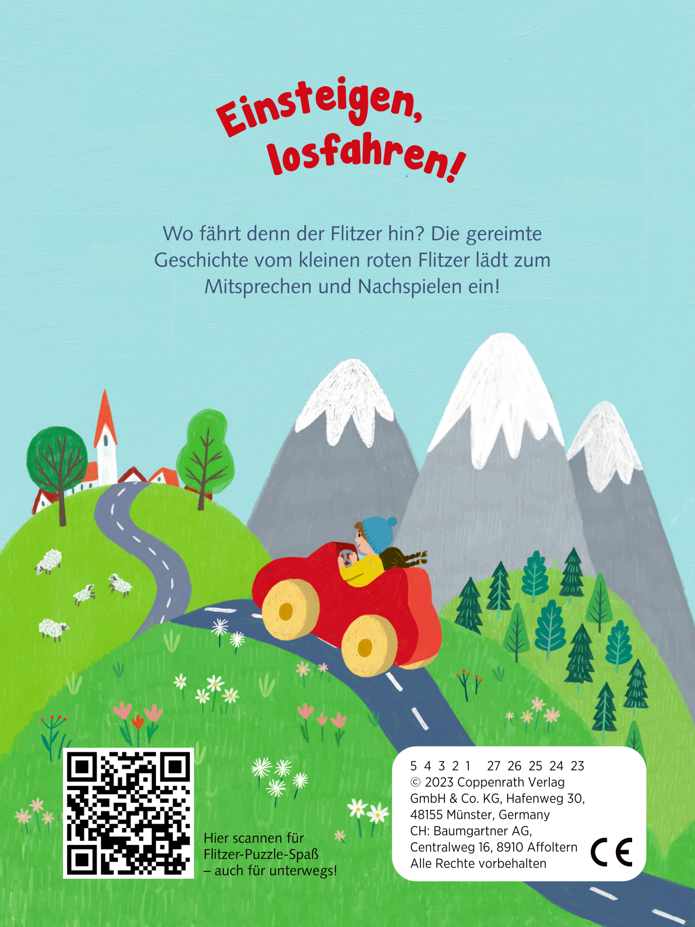 Rückseitencover Mein kleiner roter Flitzer