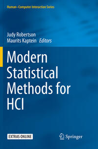 Vorderes Coverbild Modern Statistical Methods for HCI
