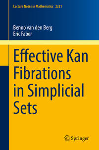 Vorderes Coverbild Effective Kan Fibrations in Simplicial Sets