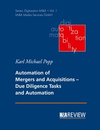 Vorderes Coverbild Automation of Mergers and Acquisitions