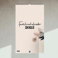 Vorderes Coverbild Design Familienkalender 2025 Boho / Scandi